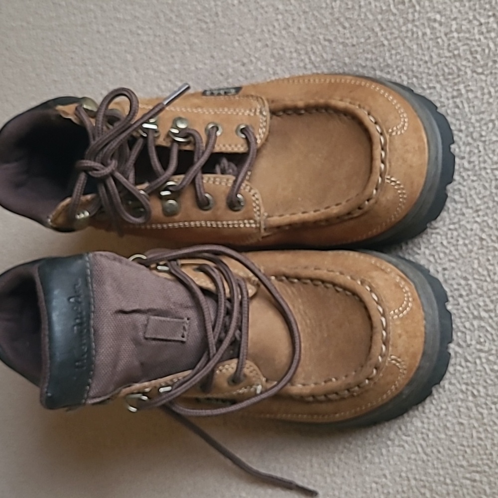 Youth Size 3 Thom McAn Leather Vintage Boots, Y2K - Picture 8 of 9